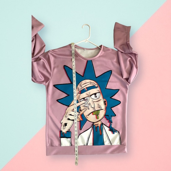 Rick and Morty Pullover Crewneck - Picture 3 of 6